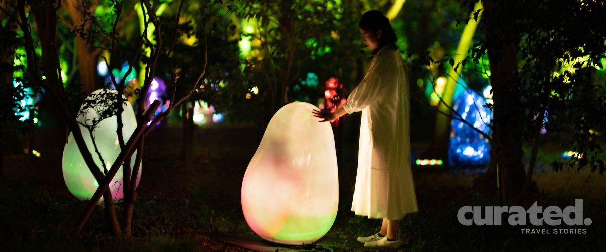 Into the Glow: TeamLab Botanical Garden