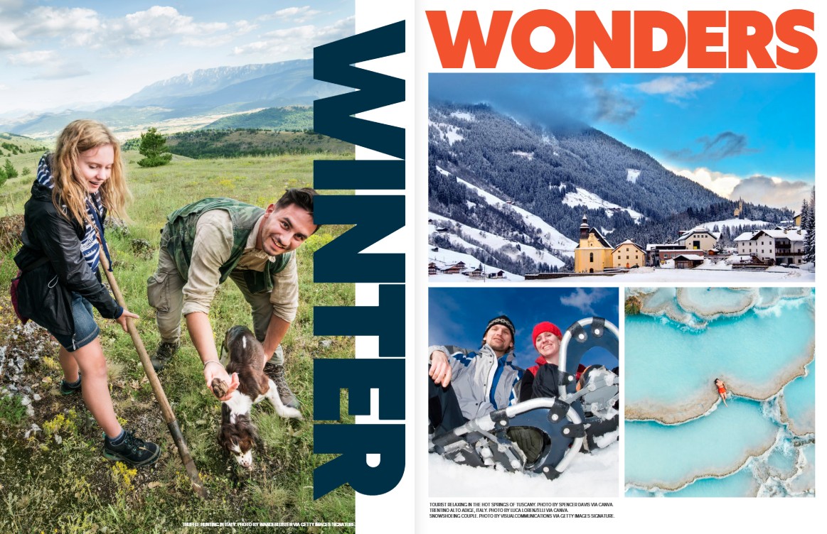 Curated Travel Magazine - Winter Wonders of Italy